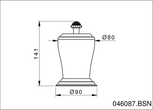 Technical drawing - Bronces Mestre