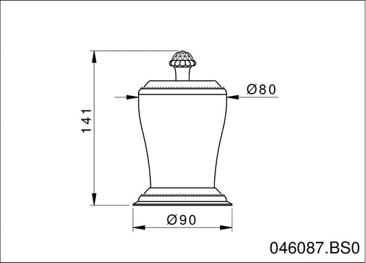 Technical drawing - Bronces Mestre