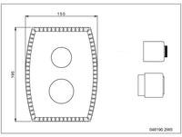Technical drawing - Bronces Mestre