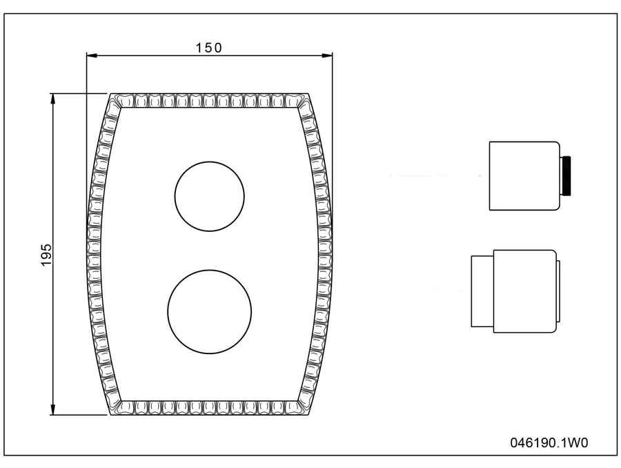 Technical drawing - Bronces Mestre