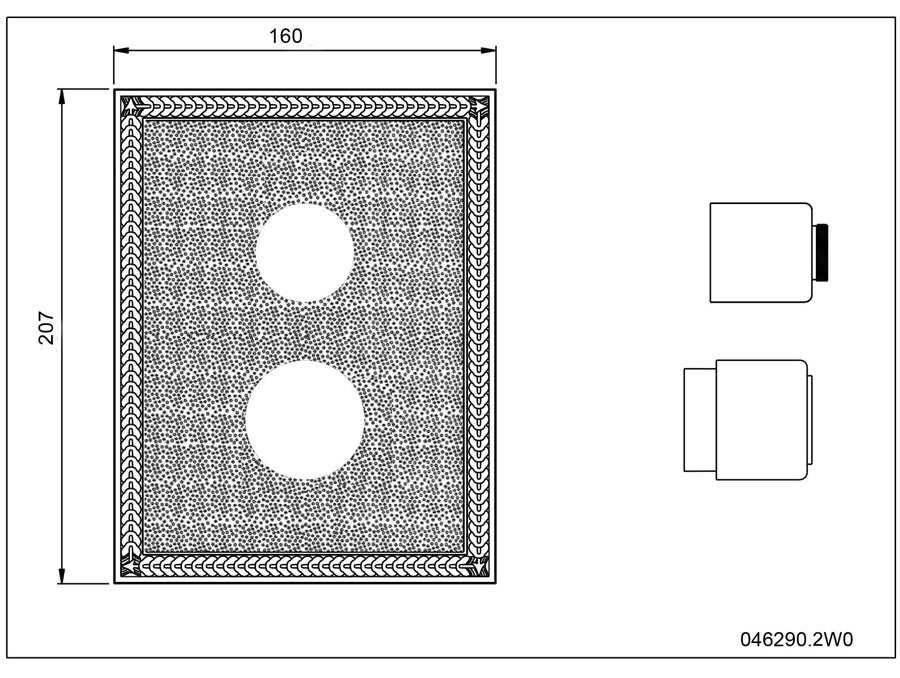 Technical drawing - Bronces Mestre