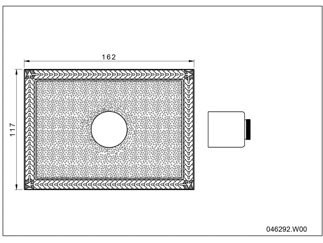 Technical drawing - Bronces Mestre