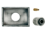 Bronces Mestre Atlantica Precious Trim kit for 3 ways in wall diverter - 046293