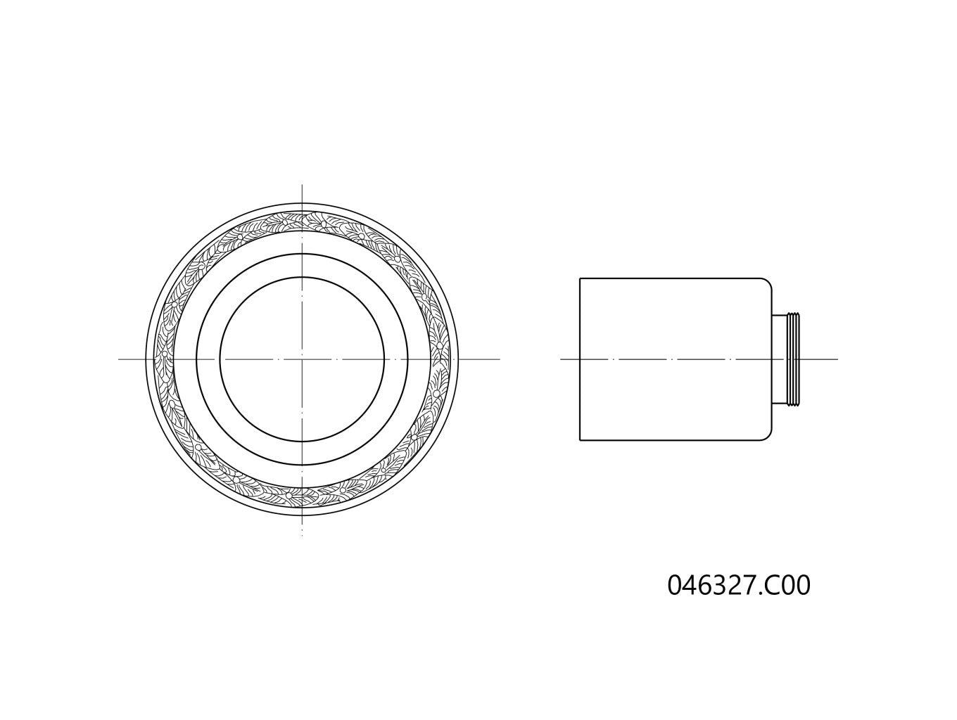 Technical drawing - Bronces Mestre