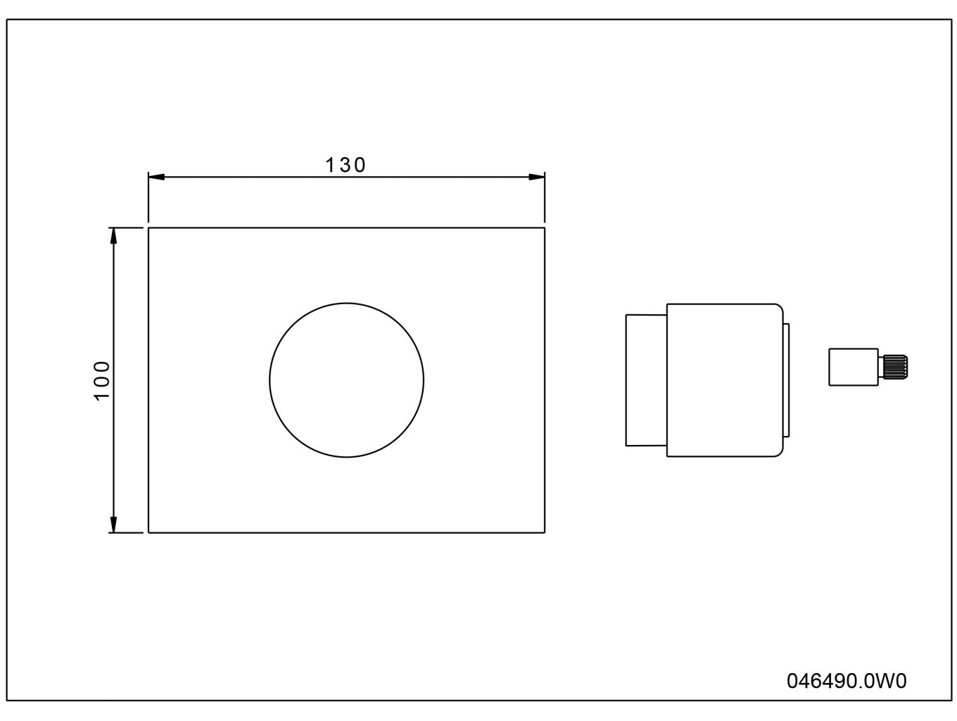 Technical drawing - Bronces Mestre