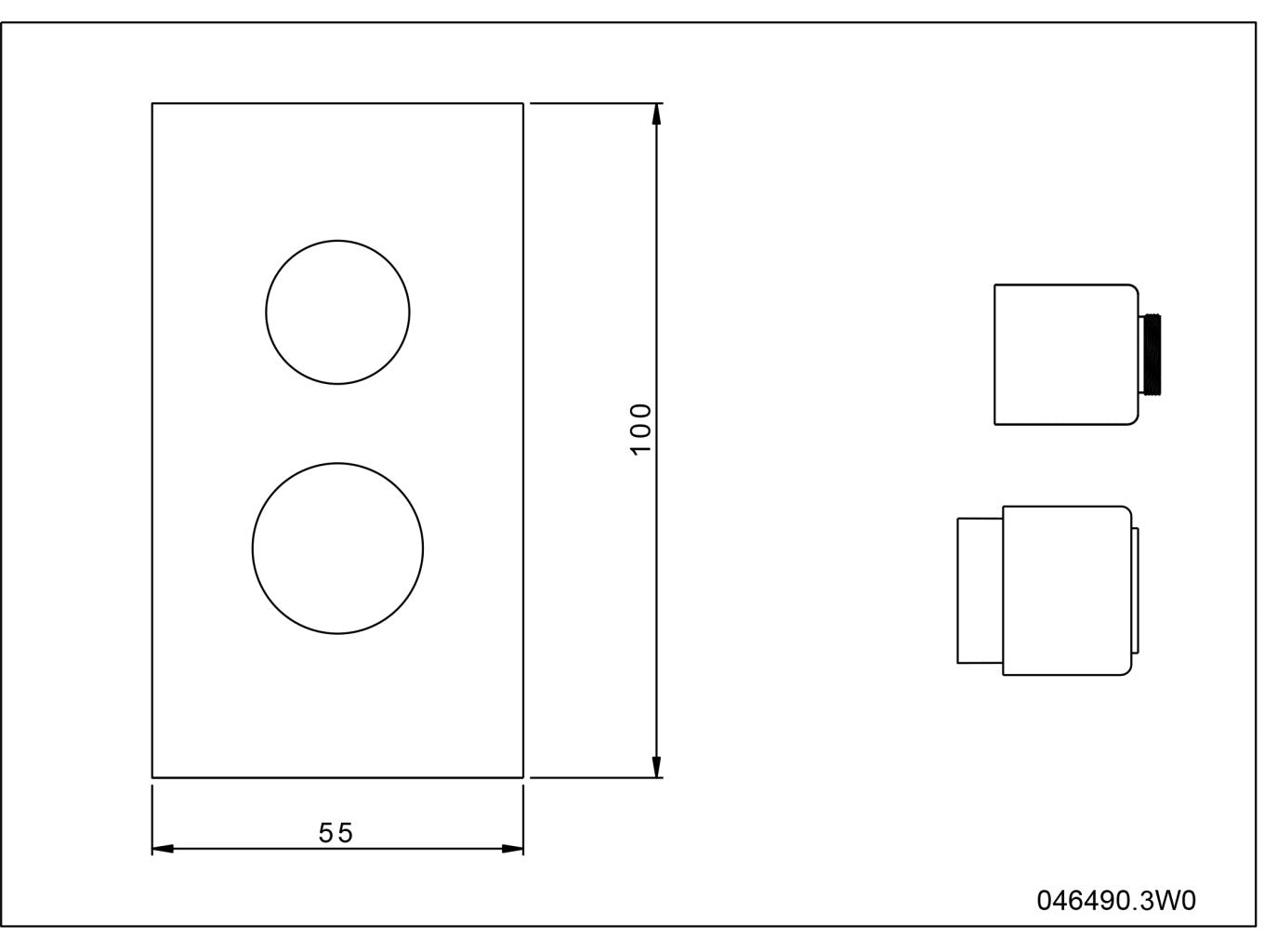 Technical drawing - Bronces Mestre