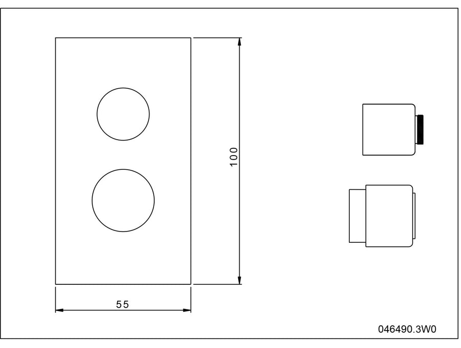 Technical drawing - Bronces Mestre