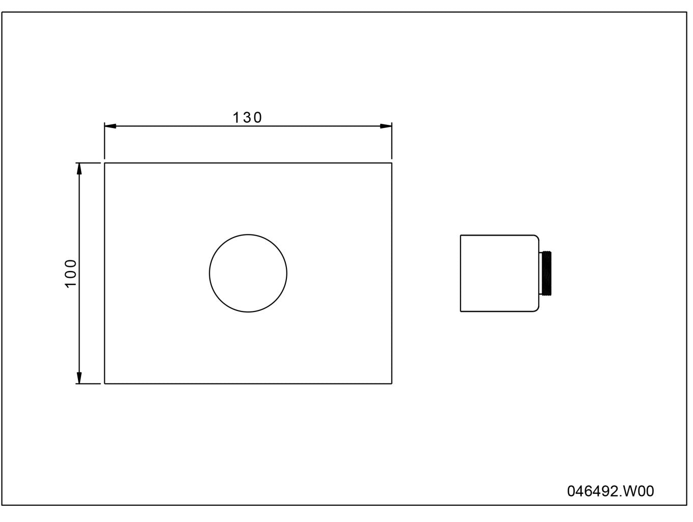 Technical drawing - Bronces Mestre