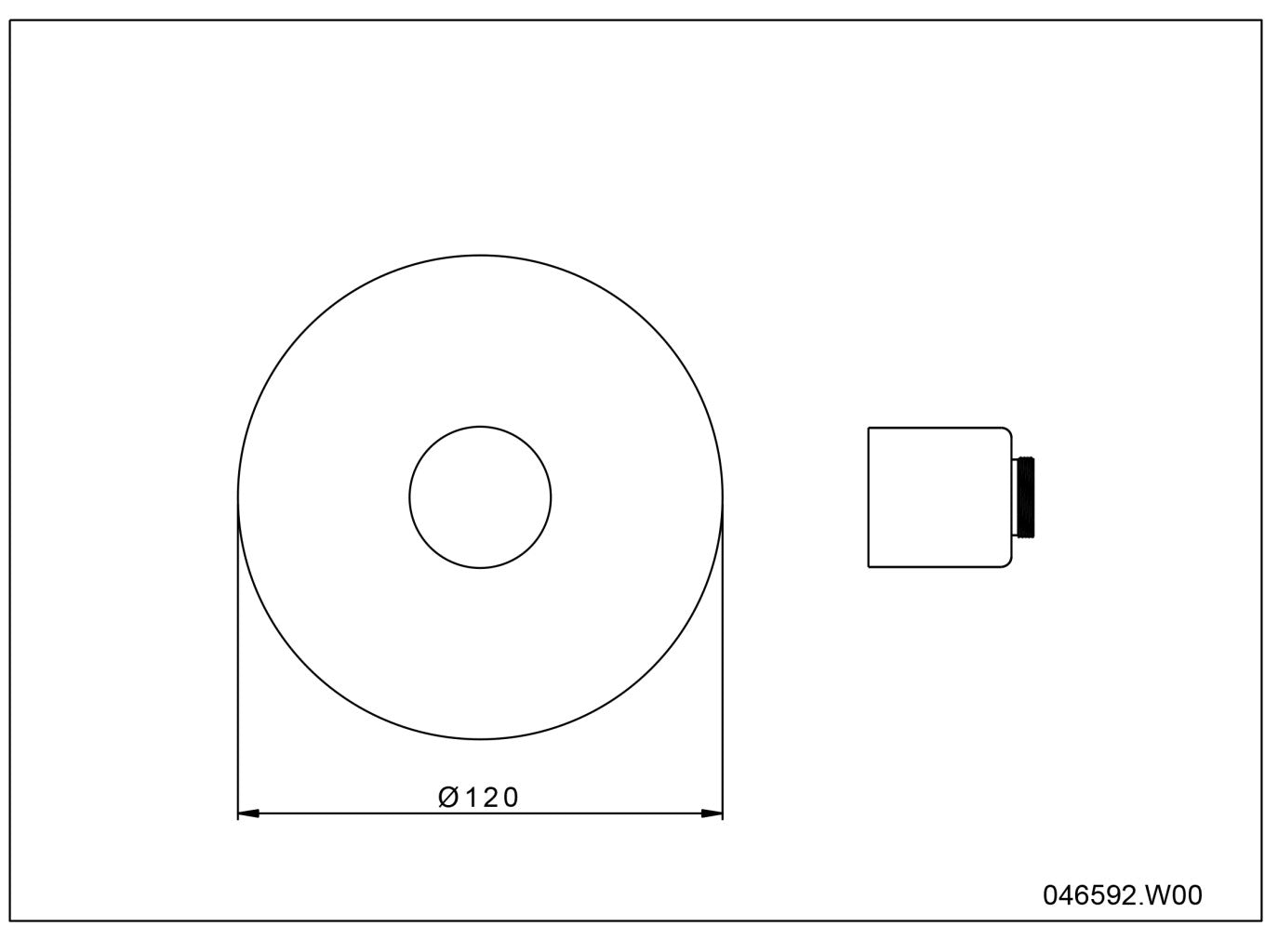 Technical drawing - Bronces Mestre