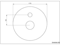 Technical drawing - Bronces Mestre