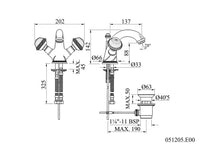 Technical drawing - Bronces Mestre