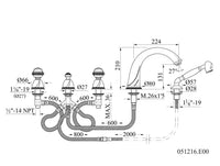 Technical drawing - Bronces Mestre