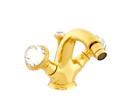 Bronces Mestre Oman One hole bidet mixer with Swarovski crystal - 051225