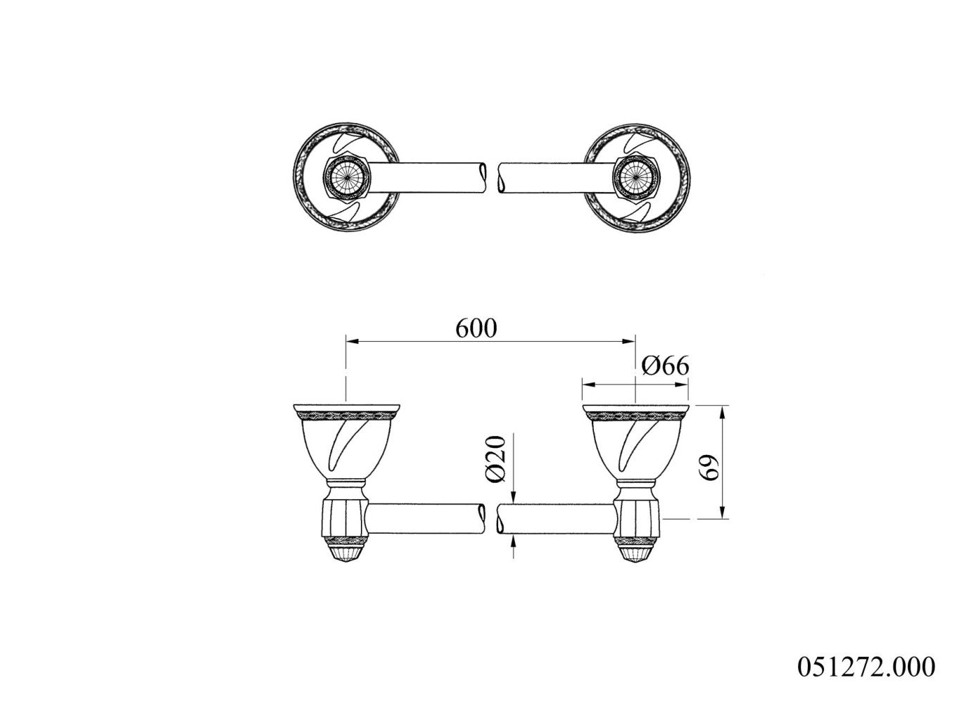 Technical drawing - Bronces Mestre