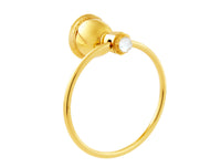 Bronces Mestre Oman Towel ring diameter 165mm with Swarovski crystal - 051273