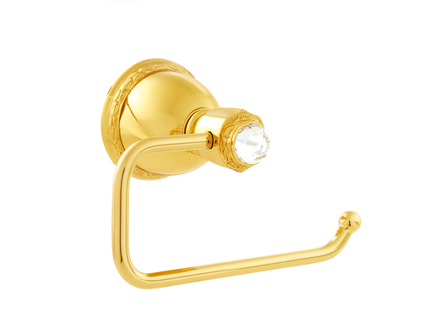 Bronces Mestre Oman Toilet paper holder with Swarovski crystal - 051277