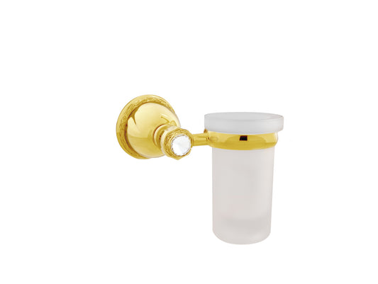 Bronces Mestre Oman Wall toothbrush holder with Swarovski crystal - 051280