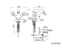 Technical drawing - Bronces Mestre