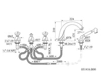 Technical drawing - Bronces Mestre