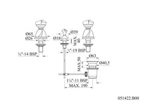 Technical drawing - Bronces Mestre