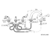 Technical drawing - Bronces Mestre