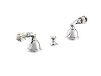 Bronces Mestre Oman Three holes bidet set with Swarovski crystal - 051622-A00