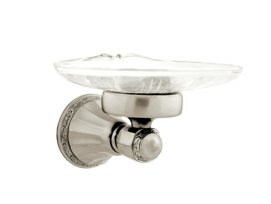 Bronces Mestre Adriatica Soap dish holder with crystal - 058078