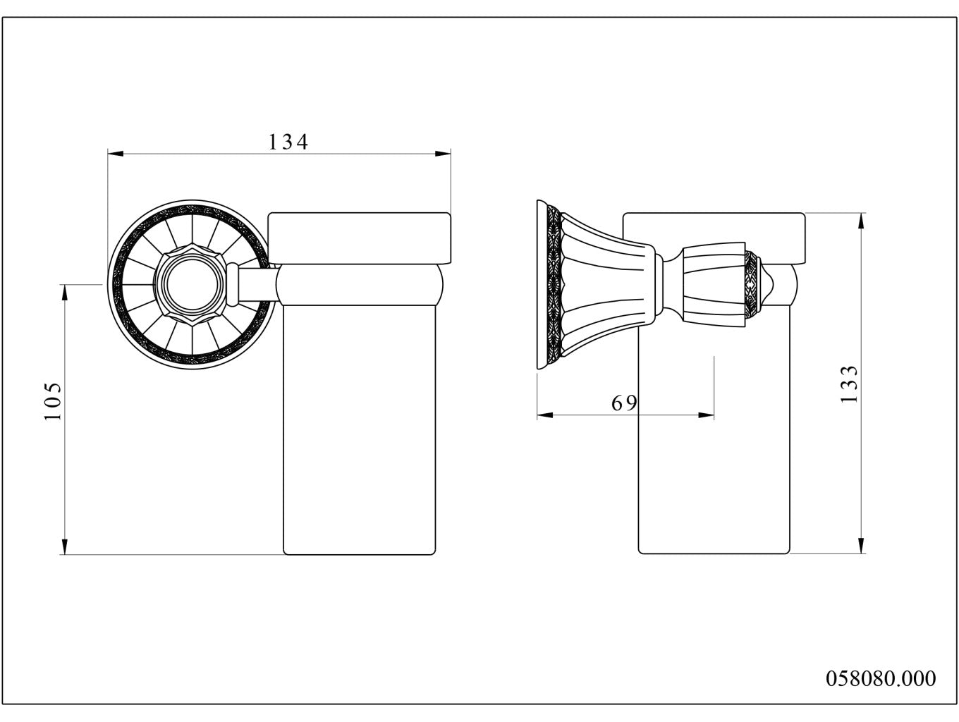 Technical drawing - Bronces Mestre