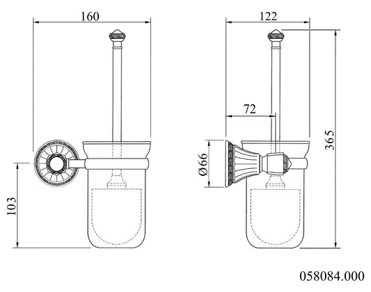 Technical drawing - Bronces Mestre