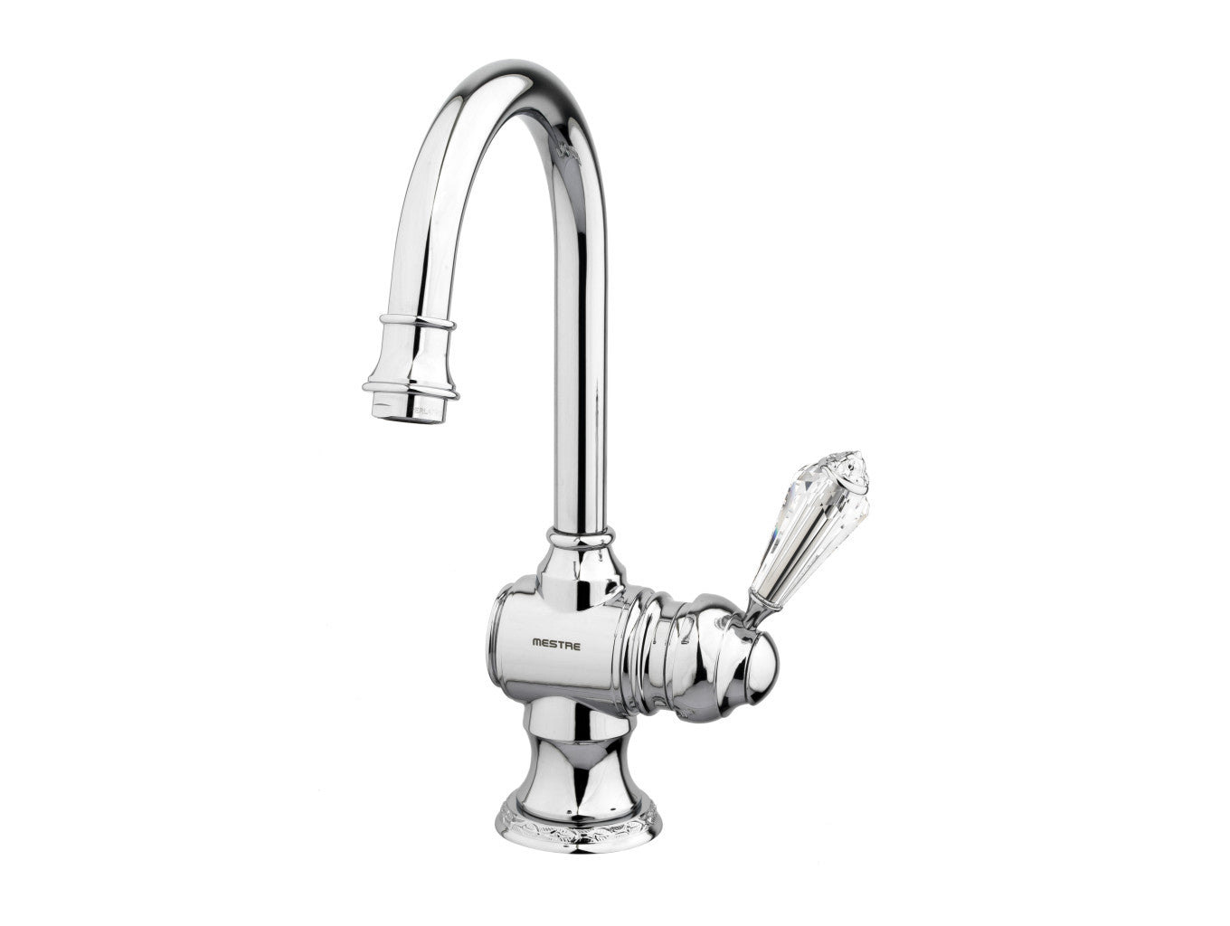 Bronces Mestre Adriatica Basin monolever mixer with Swarovski crystal - 058203-F00
