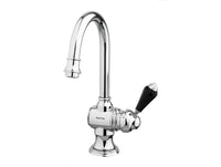 Bronces Mestre Adriatica Basin monolever mixer with Swarovski black crystal - 058203-FN0
