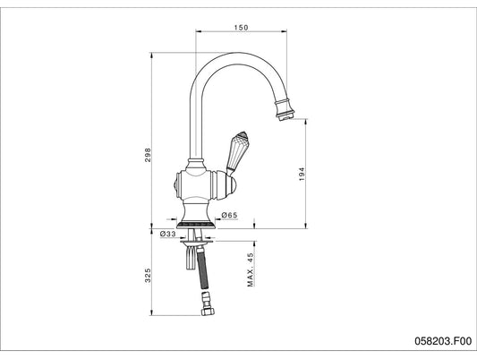 Technical drawing – Bronces Mestre
