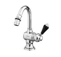 Bronces Mestre Adriatica Bidet monolever with Swarovski black crystal - 058223-FN0