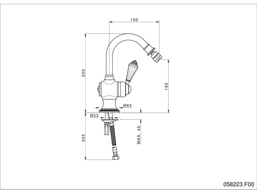 Technical drawing – Bronces Mestre