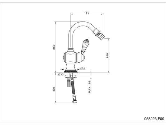 Technical drawing – Bronces Mestre