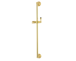 Bronces Mestre Adriatica Shower sliding bar with holder and Swarovski black crystal - 058224-N00