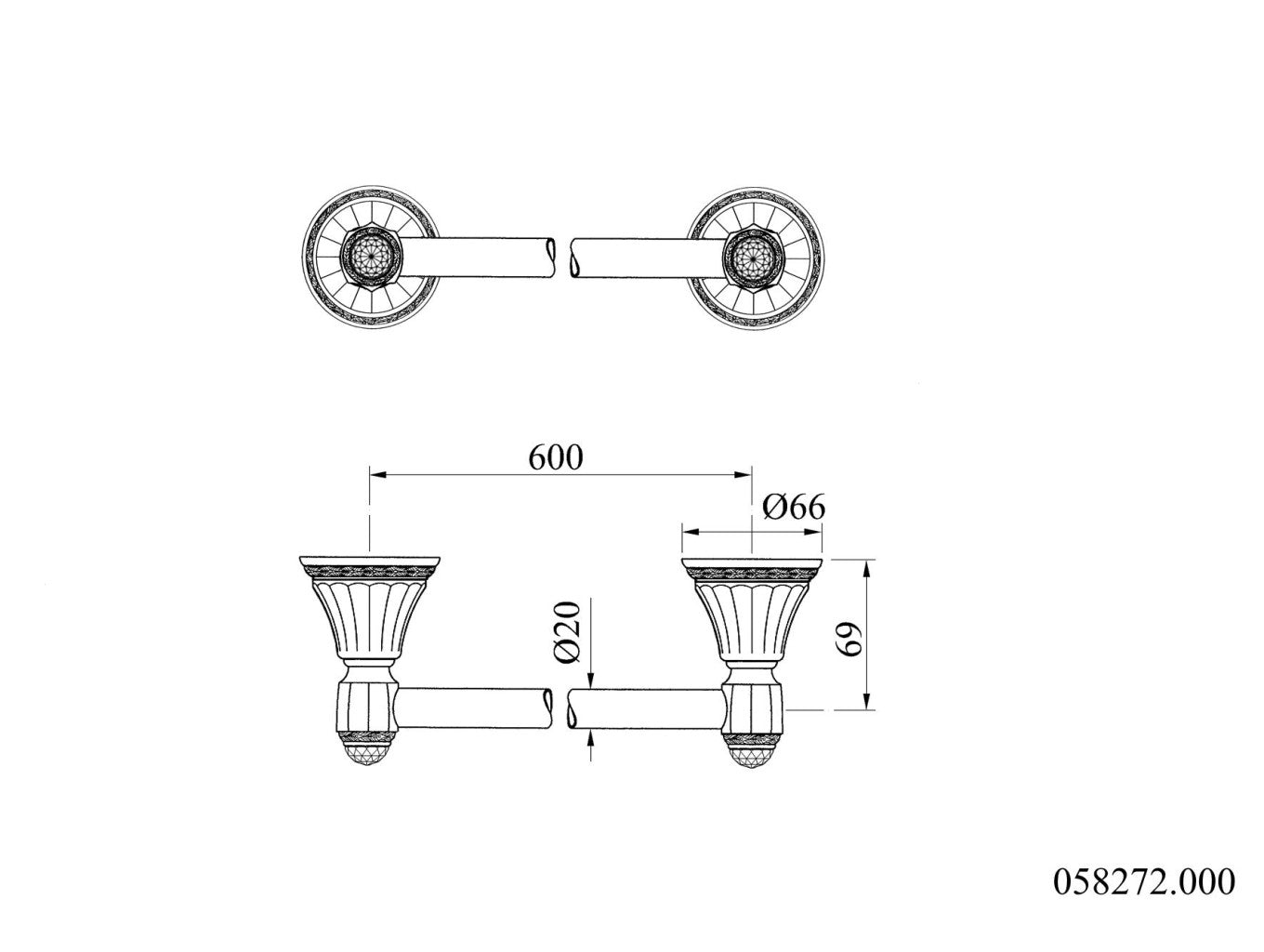 Technical drawing - Bronces Mestre