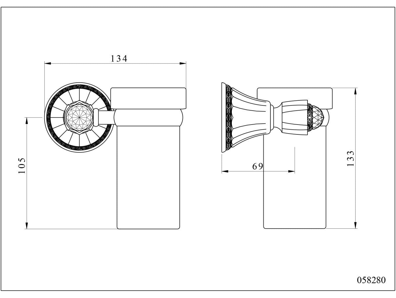 Technical drawing - Bronces Mestre