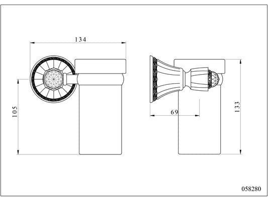 Technical drawing - Bronces Mestre