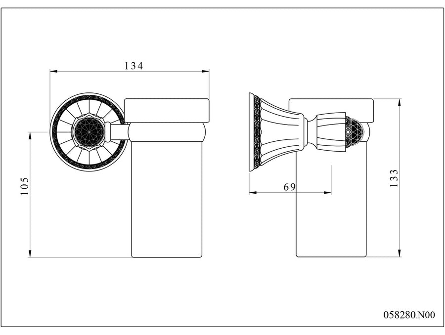 Technical drawing - Bronces Mestre
