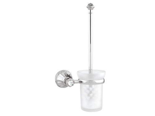 Adriatica Toilet brush holder with Swarovski crystal
