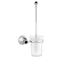 Bronces Mestre Adriatica Toilet brush holder with Swarovski black crystal - 058284-N00