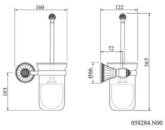Technical drawing - Bronces Mestre