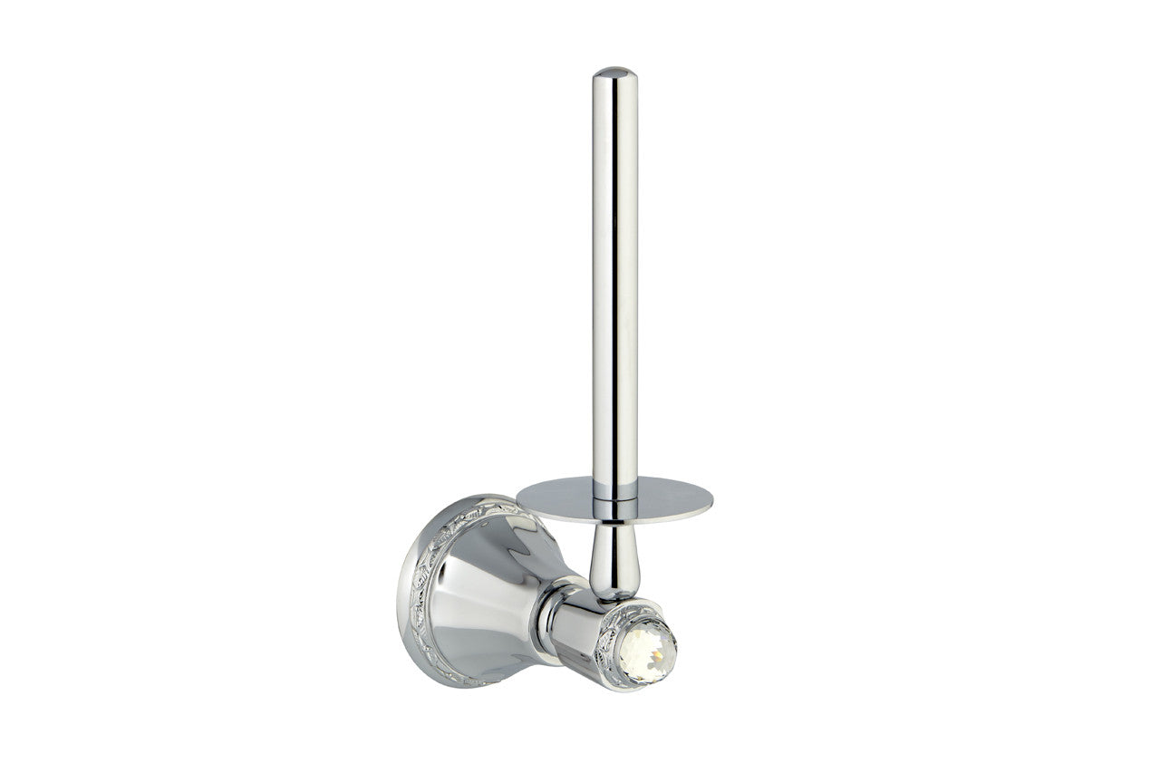 Bronces Mestre Adriatica Spare toilet paper holder with Swarovski crystal - 058285-000