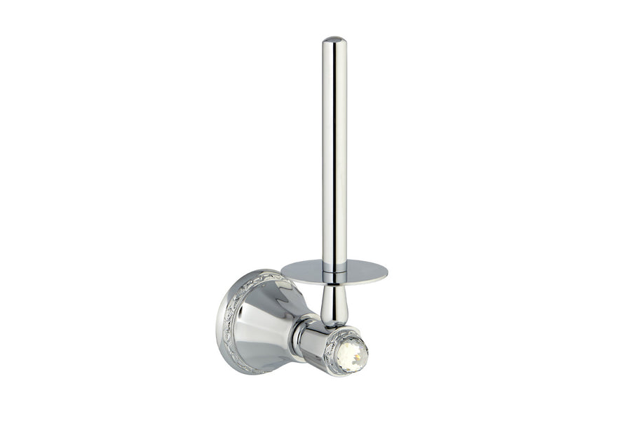 Bronces Mestre Adriatica Spare toilet paper holder with Swarovski crystal - 058285-000