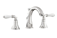 Bronces Mestre Adriatica Three holes basin set with white porcelain - 058501
