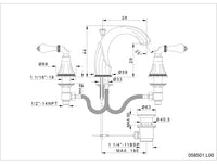 Technical drawing – Bronces Mestre