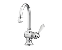 Bronces Mestre Adriatica Basin monolever mixer with white porcelain - 058503