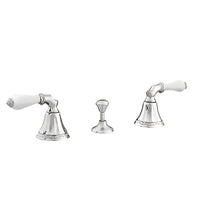 Bronces Mestre Adriatica Three holes bidet set with white porcelain - 058522