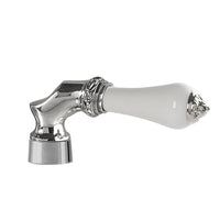 Bronces Mestre Atlantica Precious Handle kit for shower system with white porcelain - 058545